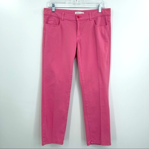 See by Chloe Capri Skinny Pants Womens 31 Pink Spring Summer Preppy Designer - Picture 1 of 12